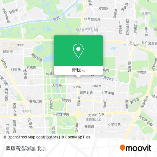 凤凰高温瑜珈地图