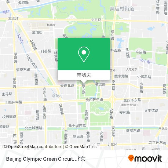 Beijing Olympic Green Circuit地图
