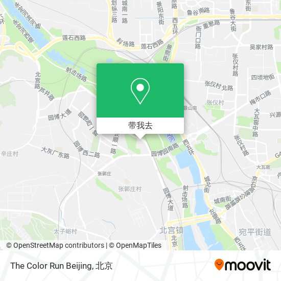 The Color Run Beijing地图