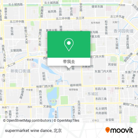 supermarket wine dance地图