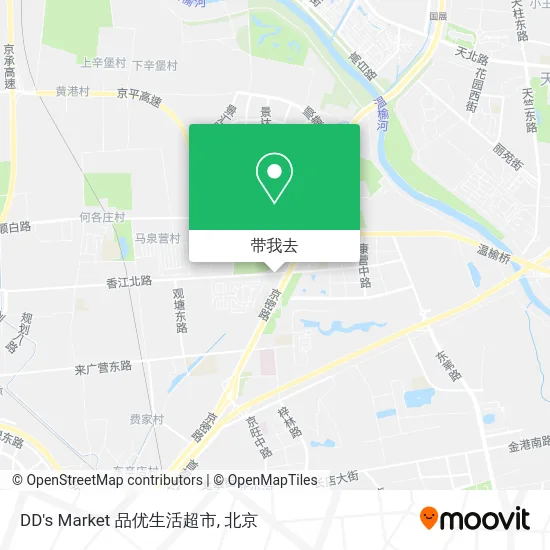 DD's Market 品优生活超市地图