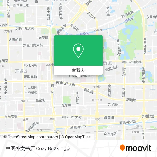 中图外文书店 Cozy Bo2k地图