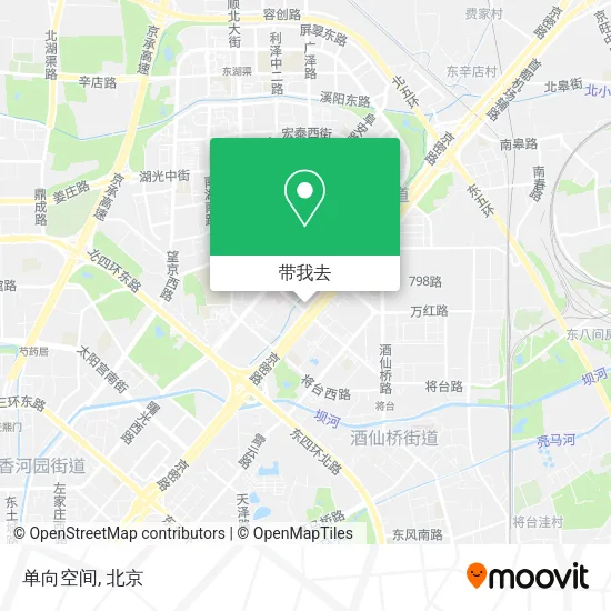 单向空间地图