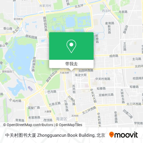 中关村图书大厦 Zhongguancun Book Building地图