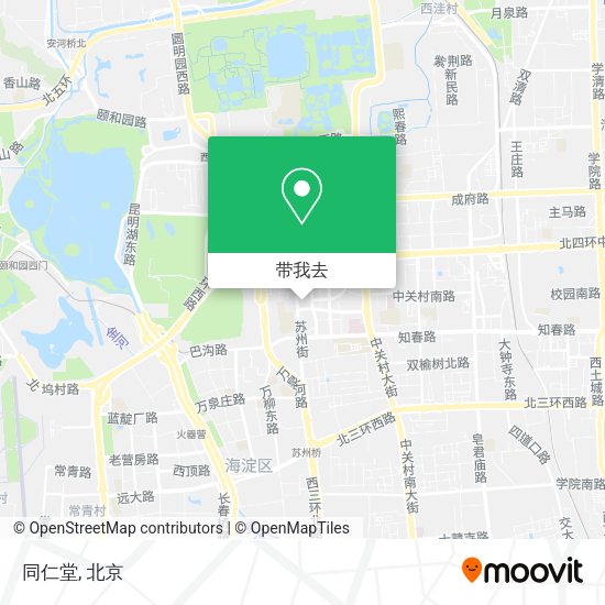 同仁堂地图