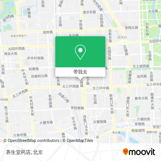 养生堂药店地图