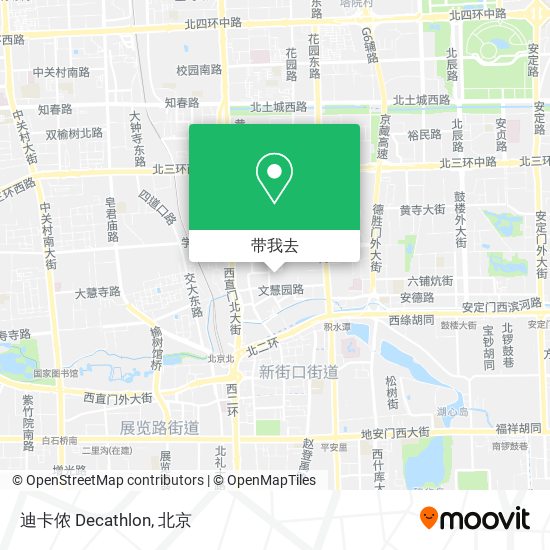 迪卡侬 Decathlon地图