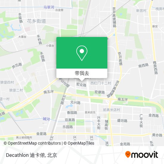 Decathlon 迪卡侬地图