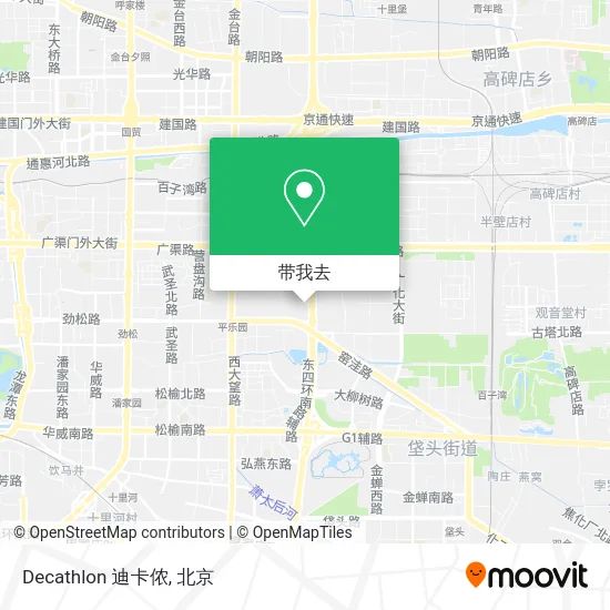Decathlon 迪卡侬地图