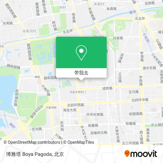 博雅塔 Boya Pagoda地图