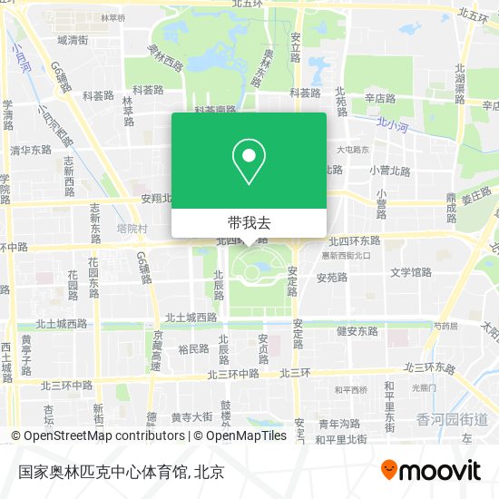 国家奥林匹克中心体育馆地图