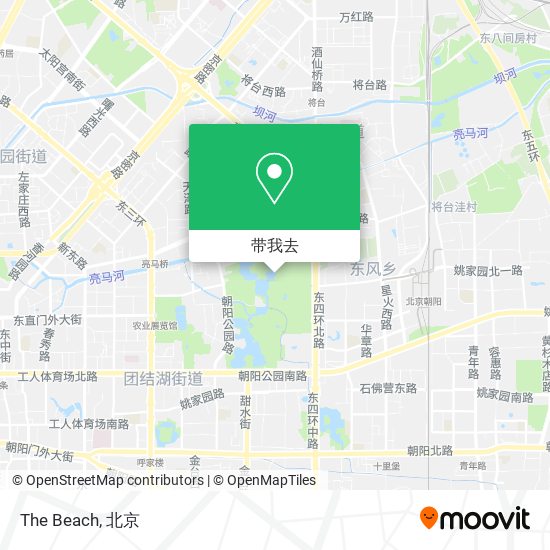 The Beach地图