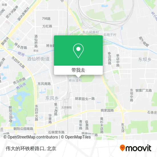 伟大的环铁桥路口地图