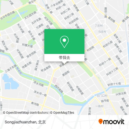 Songjiazhuanzhan地图