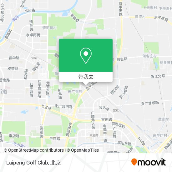 Laipeng Golf Club地图