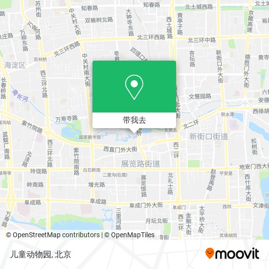 儿童动物园地图
