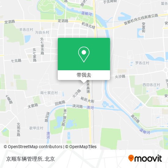 京顺车辆管理所地图