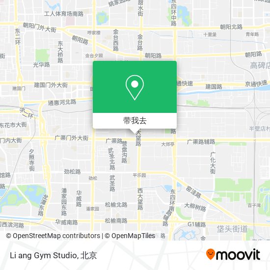 Li ang Gym Studio地图