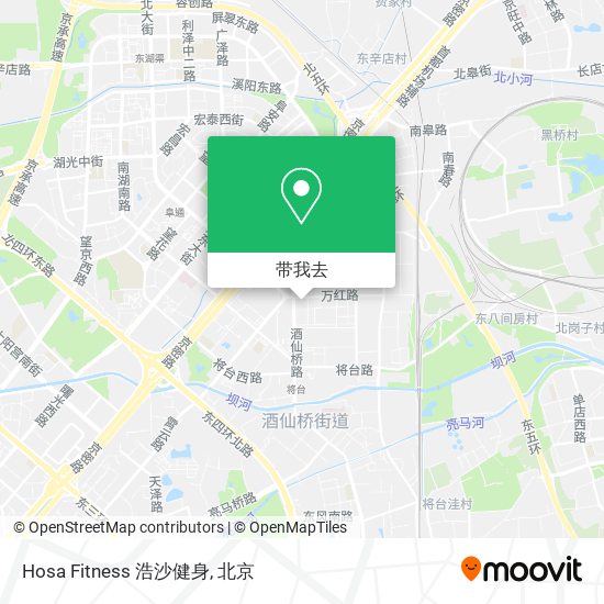 Hosa Fitness 浩沙健身地图