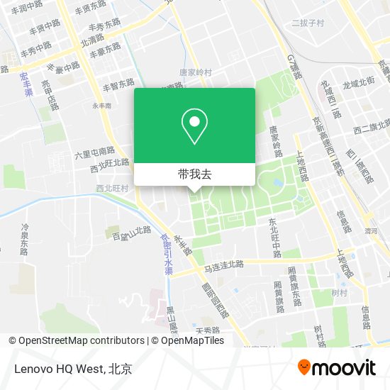 Lenovo HQ West地图