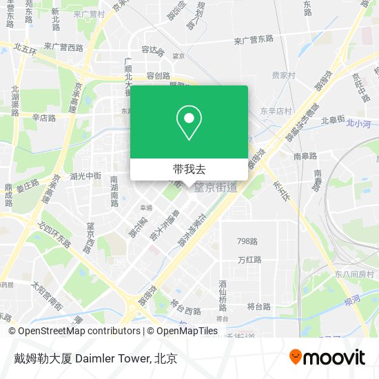 戴姆勒大厦 Daimler Tower地图