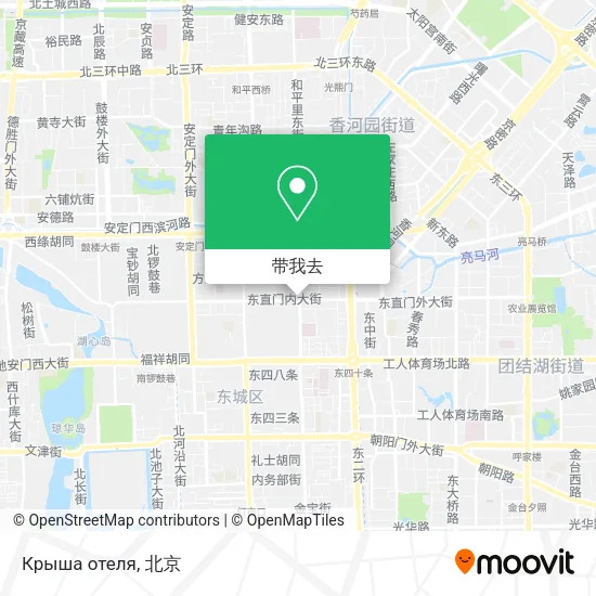 Крыша отеля地图