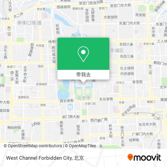 West Channel Forbidden City地图