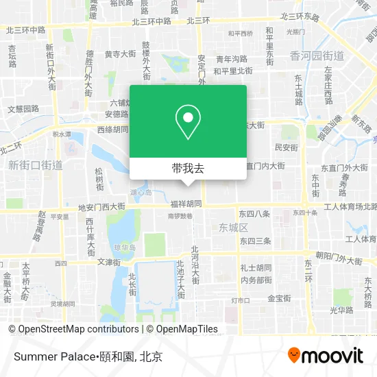 Summer Palace•頤和園地图