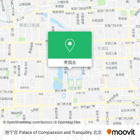 慈宁宫 Palace of Compassion and Tranquility地图