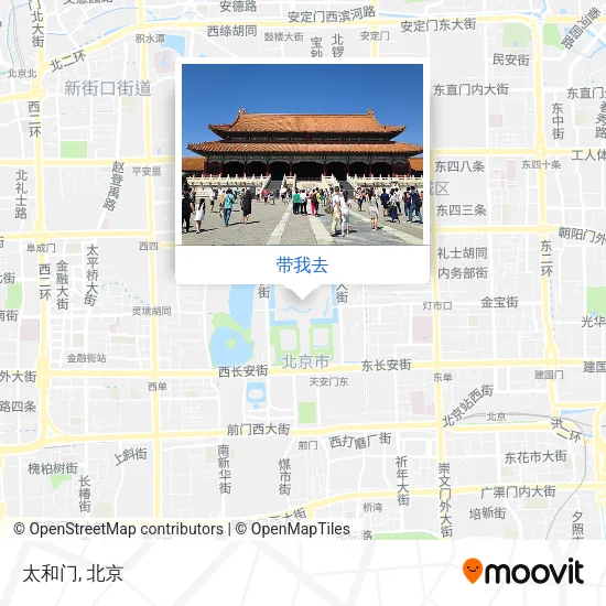 太和门地图