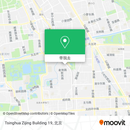Tsinghua Zijing Building 19地图