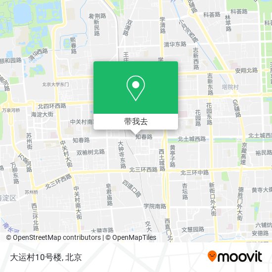 大运村10号楼地图