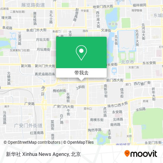 新华社 Xinhua News Agency地图