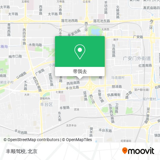 丰顺驾校地图