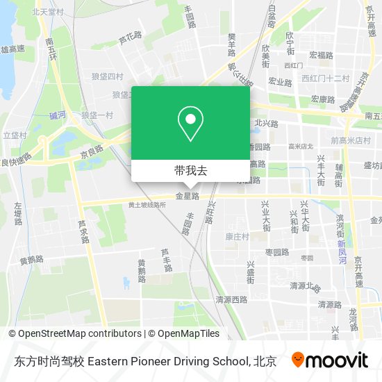 东方时尚驾校 Eastern Pioneer Driving School地图