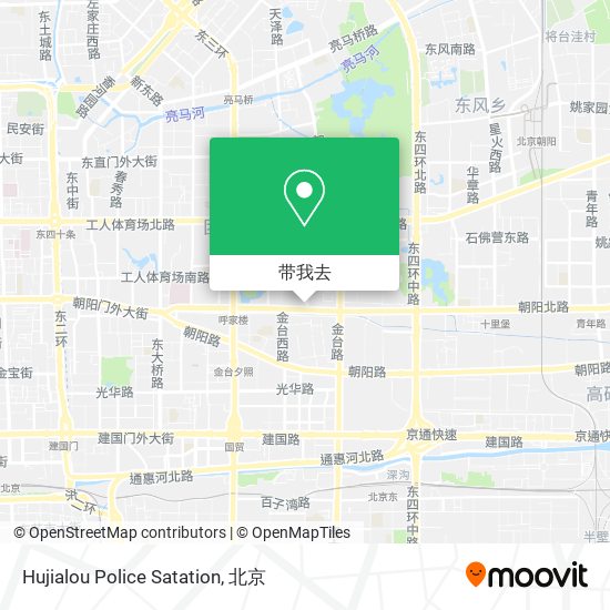 Hujialou Police Satation地图