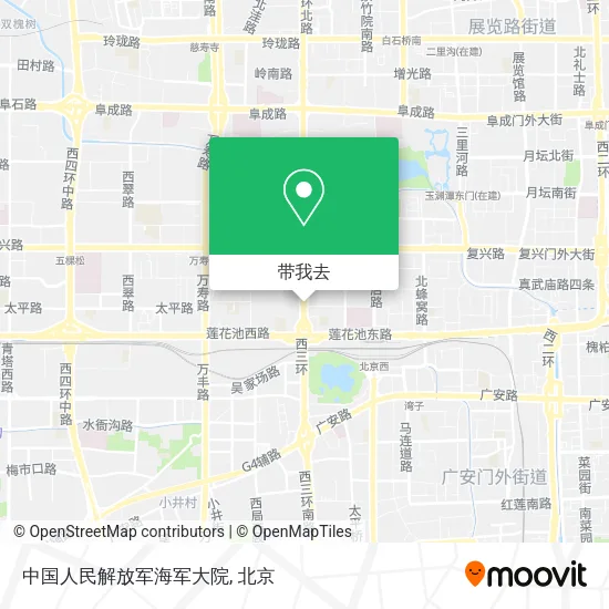 中国人民解放军海军大院地图