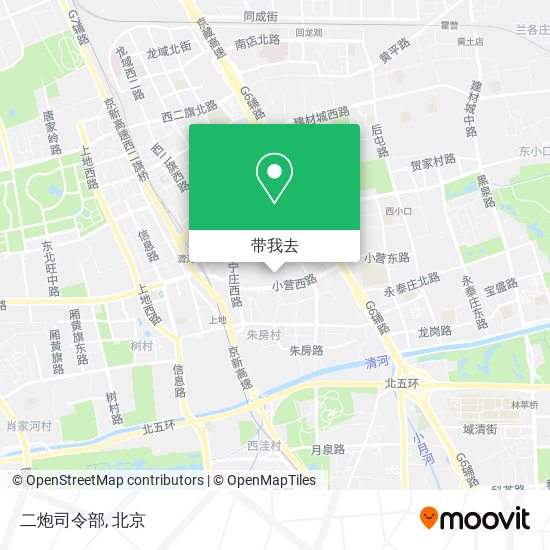 二炮司令部地图