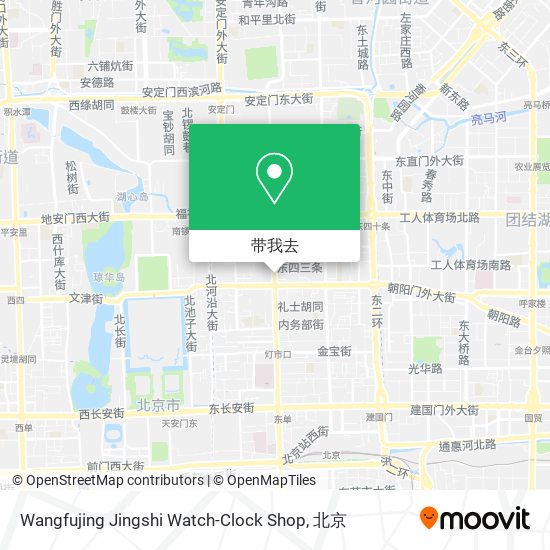 Wangfujing Jingshi Watch-Clock Shop地图
