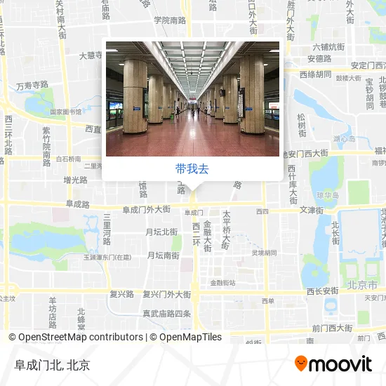 阜成门北地图
