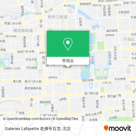 Galeries Lafayette 老佛爷百货地图