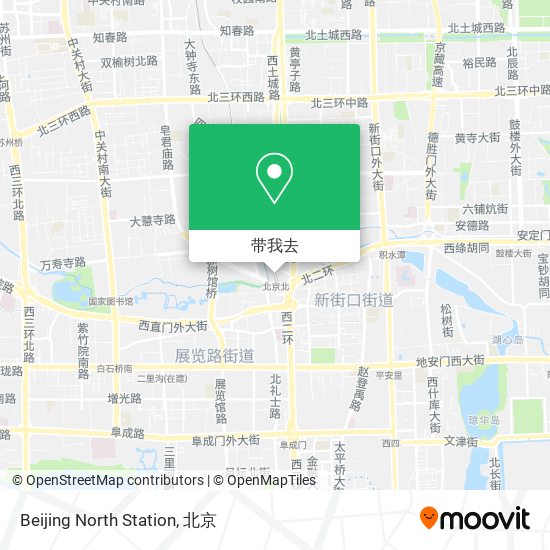 Beijing North Station地图