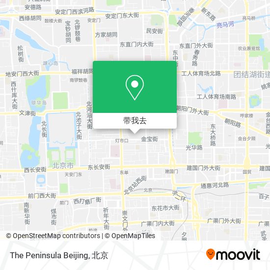 The Peninsula Beijing地图