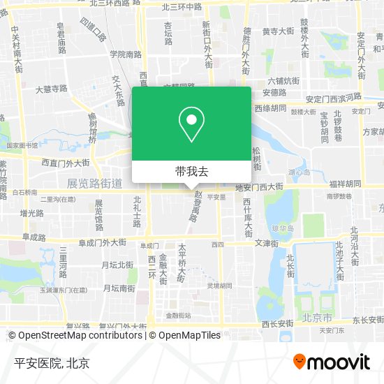 平安医院地图