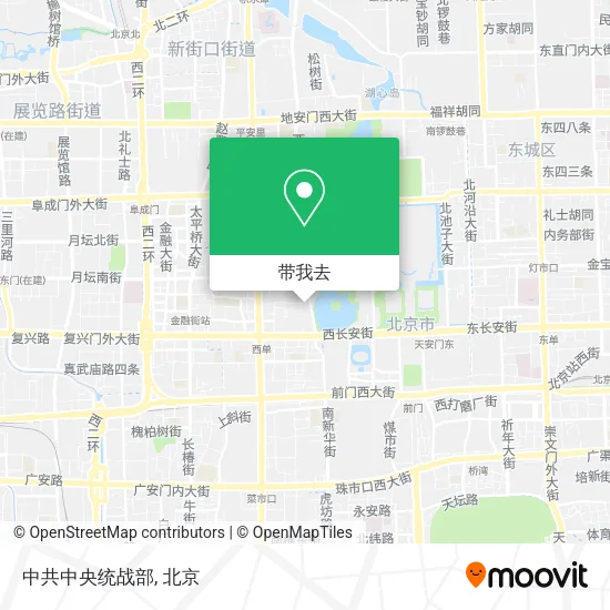 中共中央统战部地图