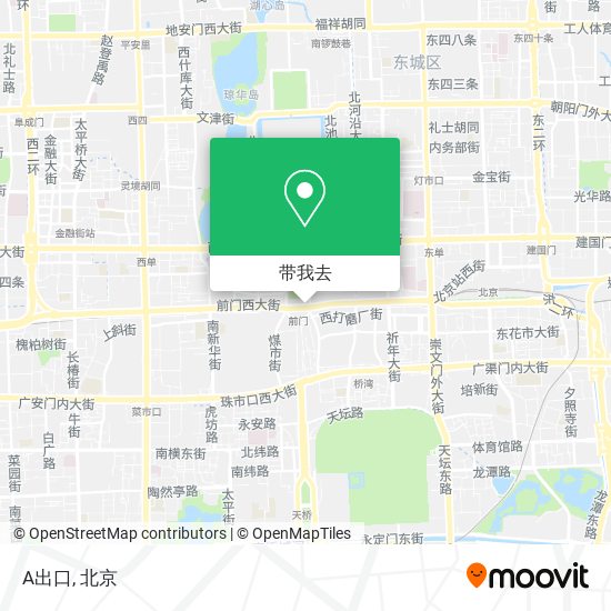 A出口地图