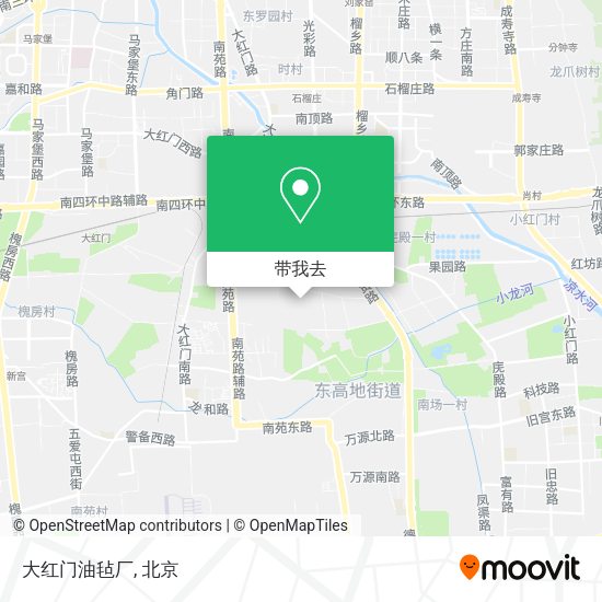 大红门油毡厂地图