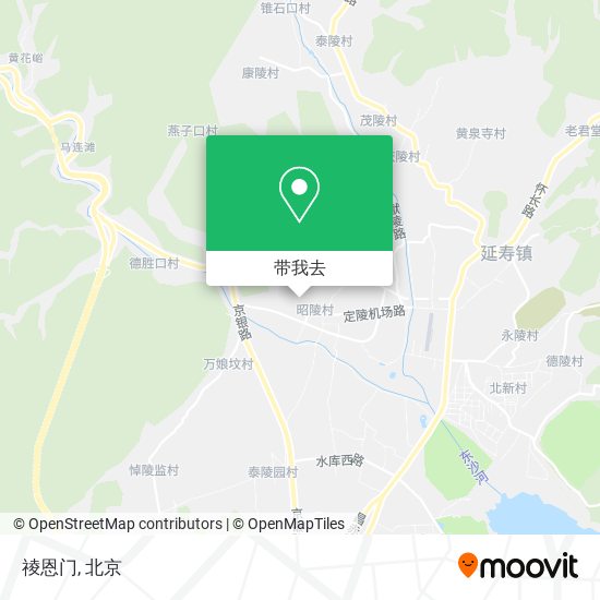 祾恩门地图
