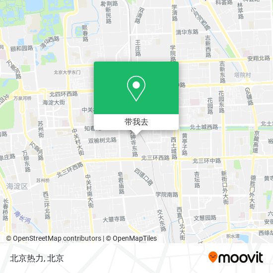 北京热力地图