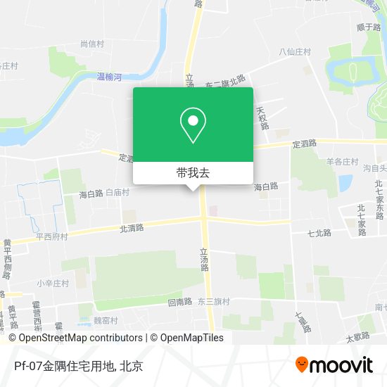 Pf-07金隅住宅用地地图